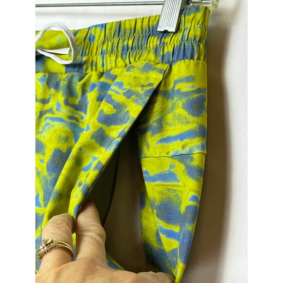 Lululemon Men's M Blue Green Channel Cross Sim Shorts 5" Inseam Athletic Gym - Picture 5 of 9